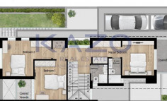 Agios athanasios luxury villa with sea view, pool and gym 