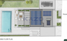 Luxury Agios Athanasios villa with pool gym and sea view 