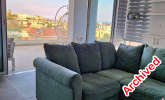 Modern furnished apartment with sea view in Agios Athanasios 