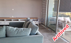 Modern furnished apartment with sea view in Agios Athanasios 