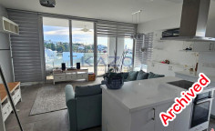 Modern furnished apartment with sea view in Agios Athanasios 