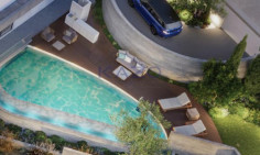 Luxury two bedroom apartment in Agia Fyla\'s hillside 