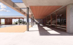 Villa project for sale in Souni with planning permits , Limassol