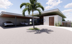 Villa project for sale in Souni with planning permits , Limassol