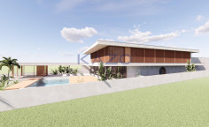 Villa project for sale in Souni with planning permits , Limassol
