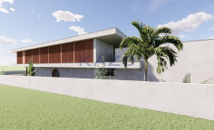 Villa project for sale in Souni with planning permits , Limassol