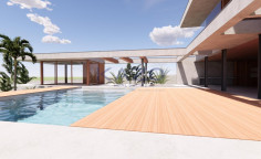 Villa project for sale in Souni with planning permits , Limassol