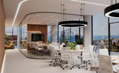 Elegant commercial building for rent in Polemidia center 