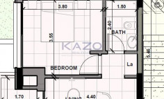 Modern one bedroom apartment in central Geroskipou 