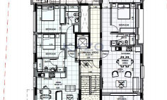 Elegant two bedroom flat in vibrant Geroskipou area 