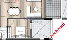 Astonished apartment in quiet Agios Athanasios neighborhood - one bedroom plus one room 