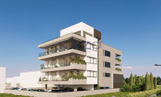 Contemporary three bedroom top floor apartment Agios Athanasios 