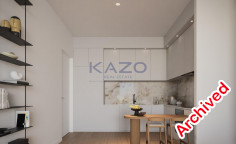 Modern top floor two bedroom apartment in central Mesa Geitonia 