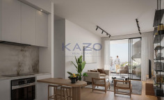Modern top floor two bedroom apartment in central Mesa Geitonia 