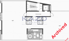 Modern top floor two bedroom apartment in central Mesa Geitonia 