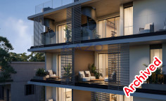 Modern top floor two bedroom apartment in central Mesa Geitonia 