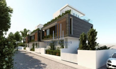 New modern maisonettes with roof garden in Moni area 