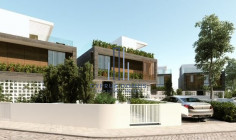 New modern maisonettes with roof garden in Moni area 