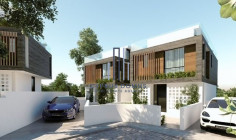 New modern maisonettes with roof garden in Moni area 