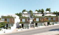 New modern maisonettes with roof garden in Moni area 