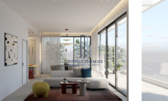New modern penthouse with roof garden for sale in Katholiki Area 