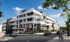 New luxury penthouse with roof garden for sale in Agios Athanasios area 