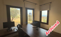 Sea view luxury villa with swimming pool for rent in Agios Tychonas 