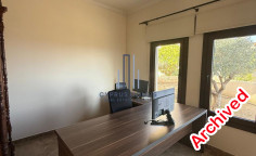 Sea view luxury villa with swimming pool for rent in Agios Tychonas 
