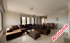 Sea view luxury villa with swimming pool for rent in Agios Tychonas 