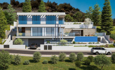 New luxury villa with swimming pool for sale 