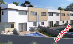 New modern maisonette with common swimming pool in Parekklisia area 
