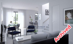 New modern maisonette with common swimming pool in Parekklisia area 