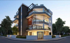 New contemporary penthouse with roof garden for sale in Kato Polemidia area 