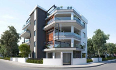 New contemporary penthouse with roof garden for sale in Kato Polemidia area 