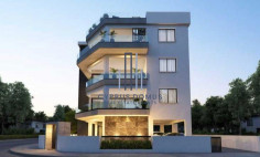 New contemporary penthouse with roof garden for sale in Kato Polemidia area 