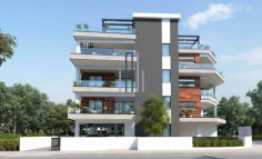 New contemporary penthouse with roof garden for sale in Kato Polemidia area 