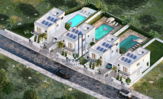 New modern detached houses for sale in Souni area 