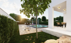 New modern detached houses for sale in Souni area 