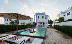 New modern detached houses for sale in Souni area 