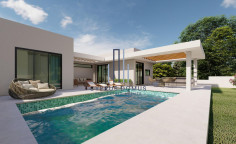 New detached house with swimming pool in Moni area New detached house with swimming pool in Moni area