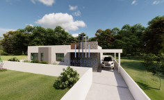 New detached house with swimming pool in Moni area New detached house with swimming pool in Moni area