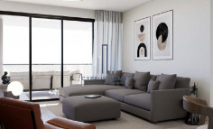 New modern penthouse with roof garden for sale in Zakaki area 