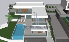 New luxury villa with swimming pool for sale in Panthea area 