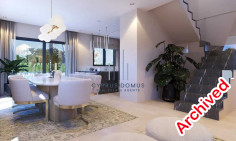 New luxurious villa with swimming pool for sale in Agios Tychonas area 