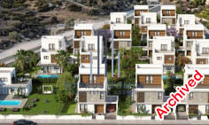 New luxurious villa with swimming pool for sale in Agios Tychonas area 