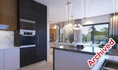 New luxurious villa with swimming pool for sale in Agios Tychonas area 