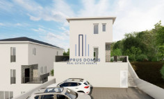 New detached house with swimming pool in Akrounta area 