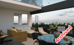 New penthouse with roof garden for sale in Kato Polemidia area 