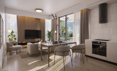 New penthouse with roof garden for sale in Germasogeia area 