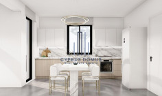New apartment for sale with common swimming pool in Trachoni area 